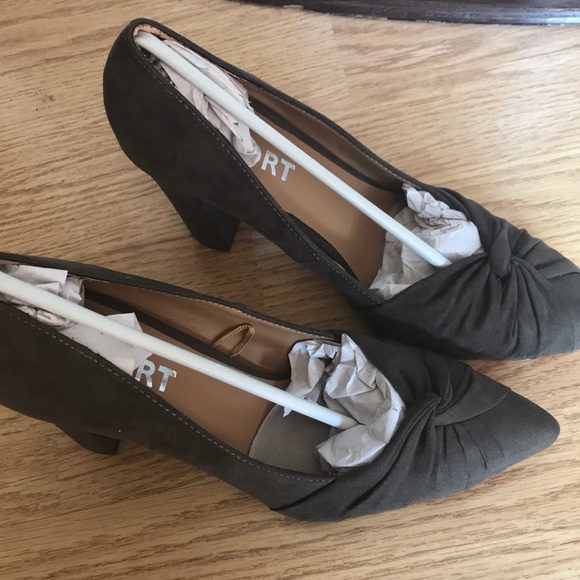 Report Shoes - REPORT dark brown/grey pumps NWT